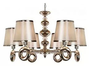 Подвесная люстра iLamp Brooklyn P2401-6 Nickel