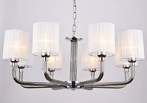 Подвесная люстра ILLUMICO  IL1256-8PPA-29 CR Romei