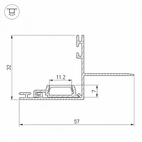 Профиль Arlight PAK-EDGE-2000 021721