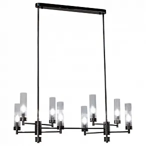 Люстра на штанге AM-Group INDIGO INDIGO SPL8 PEARL BLACK