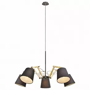 Подвесная люстра Arte Lamp Pinocchio A5700LM-5BK