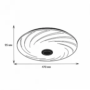 Накладной светильник Uniel Mercury UL-00007840