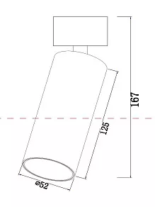 Накладной светильник Maytoni Focus LED C055CL-L12W3K