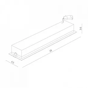 Встраиваемый светильник Arte Lamp Grill A3153PL-10BK