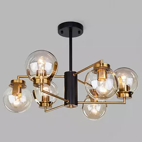 Люстра на штанге Eurosvet Creek 70118/6 черный