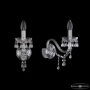 Бра Bohemia Ivele Crystal 1410 1410B/1/160 Ni V0300