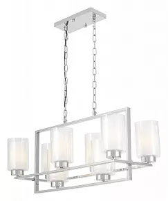 Подвесная люстра LUMINA DECO Lino LDP 1239-8 CHR