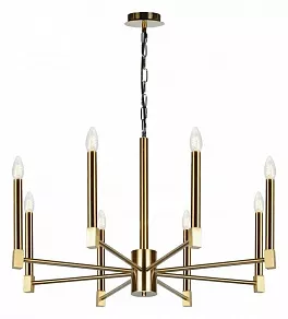 Подвесная люстра iLamp MiMi S1002/8 GD