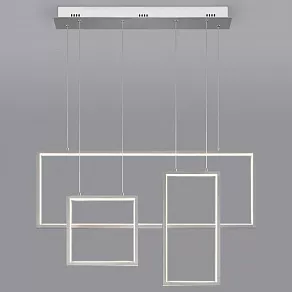 Подвесной светильник Eurosvet Direct 90178/3 сатин-никель 65W