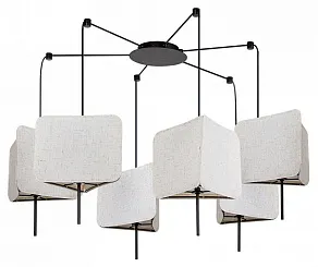 Подвесная люстра Arte Lamp TRIXIE A7084SP-6BK