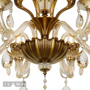 Подвесная люстра iLamp Asia 61078-6 BR
