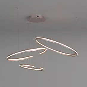 Подвесной светильник Eurosvet Gap 90280/3 сатин-никель Smart