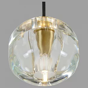 Подвесной светильник Belfast Pansy 6214-1 BR CL