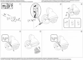 Бра Ideal Lux Bob Mini BOB MINI AP1