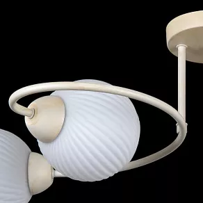 Люстра на штанге Natali Kovaltseva 81400 81400/4C BEIGE GOLD