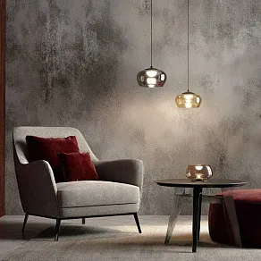 Настольная лампа декоративная Denkirs FLOA DK6747-BK+AM