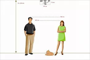 Люстра на штанге De City Грация 677011903