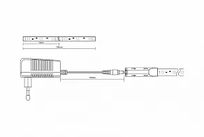 Комплект с лентой светодиодной Globo Led Band 39016