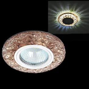 Встраиваемый светильник Reluce  51607-9.0-001MN MR16+LED3W TEA