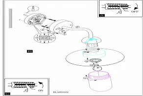 Светильник на штанге Eglo Milton 88489