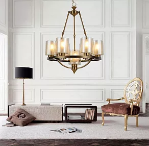 Подвесная люстра LUMINA DECO Santini LDP 1220-7 MD