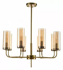 Люстра на штанге Indigo Balletto 13014/8R Brass