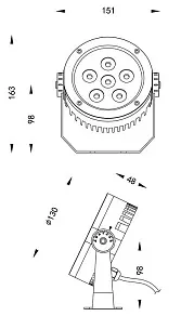 Светильник на штанге Deko-Light Power Spot II WW 730279