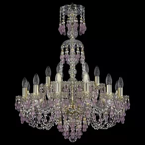 Подвесная люстра Bohemia Art Classic 11.24 11.24.12+6.220.XL-78.Gd.V7010