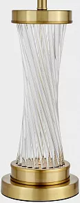 Настольная лампа декоративная LUMINA DECO Villanova LDT 302 MD+BK