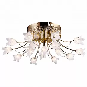 Потолочная люстра Arte Lamp Zarina A8323PL-10-6GO