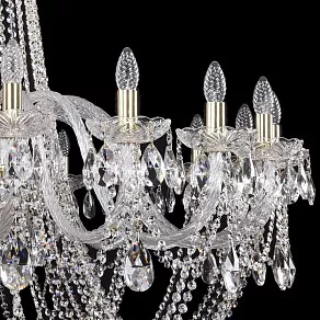 Подвесная люстра Bohemia Ivele Crystal 1402 1402/20/460/h-115/G