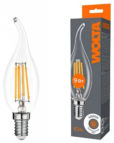 Лампа светодиодная Wolta  E14 9Вт 4000K WF-CT35-9W4KE14