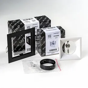 Встраиваемый светильник Lightstar Domino D51706BMOD