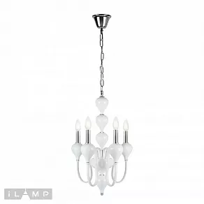 Подвесная люстра iLamp Lady 88003-4 WH