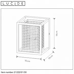 Бра Lucide Sansa 21222/01/30