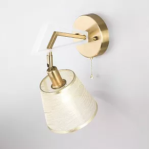 Бра Eurosvet Alicante 60082/1 золотая бронза