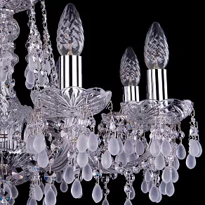 Подвесная люстра Bohemia Ivele Crystal 1410 1410/8/195/Ni/V0300