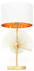 Настольная лампа декоративная LUMINA DECO Fonti LDT 5534 GD+WT