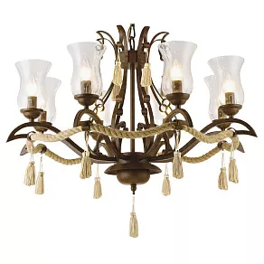 Подвесная люстра Arte Lamp Galeone A8989LM-8BR