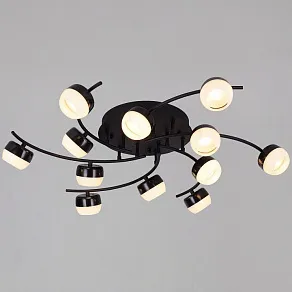 Люстра на штанге Reluce  90590-0.3-12 Black
