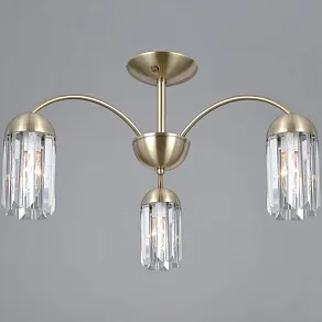 Люстра на штанге ILLUMICO LYRA IL0599-3CSQ-24 AB LYRA