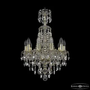 Подвесная люстра Bohemia Ivele Crystal 1415 1415/10/141/XL-66 G