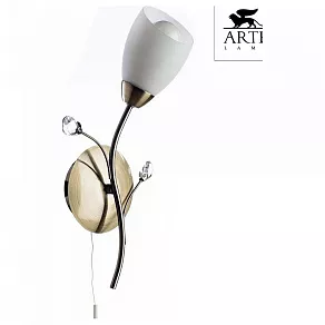 Бра Arte Lamp Gardenia A2766AP-1AB