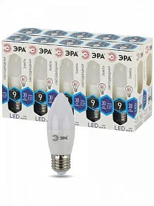Лампа светодиодная Эра Стандарт E27 9Вт 4000K LED B35-9W-840-E27