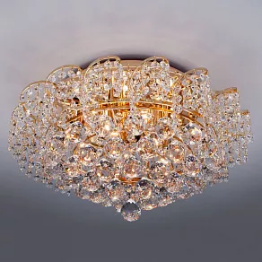 Потолочная люстра Eurosvet Charm 16017/9 золото Strotskis