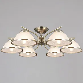 Люстра на штанге ILLUMICO  IL0891-6CSQ-26 AB ELITE