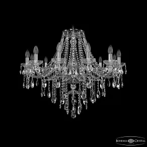 Подвесная люстра Bohemia Ivele Crystal 1415 1415/12/300 Ni