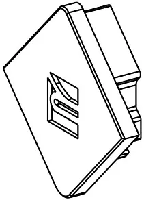 Заглушка для профиля Deko-Light E-AV-02-10 980521