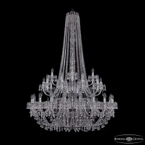 Подвесная люстра Bohemia Ivele Crystal 1410 1410/20+10+5/400/h-160/2d Ni V0300