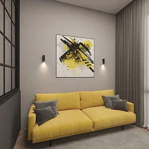 Накладной светильник Denkirs Scope DK5021-BK